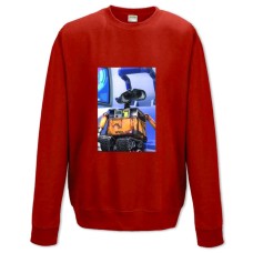 Sweatshort with Print Wall-E Robot Hero - XS  red