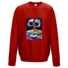 Sweatshort with Print Wall-E Main Robot - XS  red