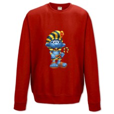 Sweatshort with Print The Smurfs Egyptian - XS  red