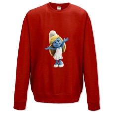 Sweatshort with Print The Smurfs Smurf Girl - XS  red