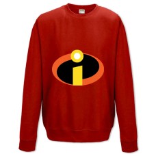 Sweatshort with Print The Incredibles Logo - XS  red