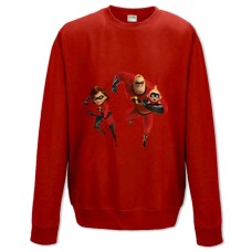 Sweatshort with Print The Incredibles Heroes - XS  red