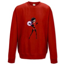 Sweatshort with Print The Incredibles Violet Parr - XS  red
