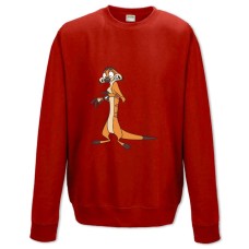 Sweatshort with Print Timon And Pumbaa Scary Timon - XS  red
