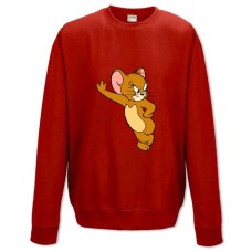 Sweatshort with Print Tom And Jerry Mouse - XS  red