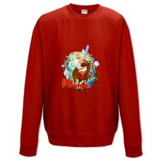 Sweatshort with Print Three Heroes Alyosha Popovich - XS  red