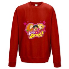 Свитшот с принтом Джетикс Тотали Спайс Герои - XS красный