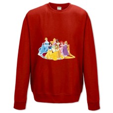 Sweatshort with Print Disney Princess - XS  red