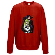 Sweatshort with Print Code Geass Cc With Black Prince - XS  red