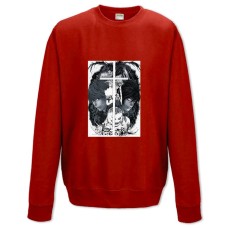 Sweatshort with Print Death Note Main Theme - XS  red