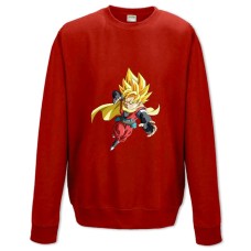 Sweatshort with Print Dragon Ball Main Hero - XS  red