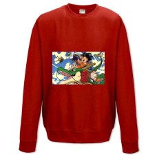 Sweatshort with Print Dragon Ball Main Heroes - XS  red