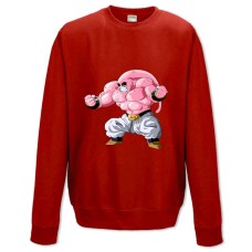 Sweatshort with Print Dragon Ball Pink Monster Hero - XS  red