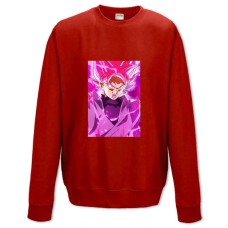 Sweatshort with Print Dragon Ball Pink Print - XS  red