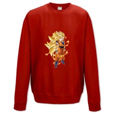 Sweatshort with Print Dragon Ball Hero Power - XS  red