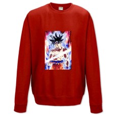 Sweatshort with Print Dragon Ball Gokuu Power Hero - XS  red