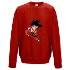 Sweatshort with Print Dragon Ball Fighter Gokuu - XS  red
