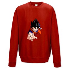 Sweatshort with Print Dragon Ball Gokuu Man - XS  red