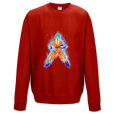 Sweatshort with Print Dragon Ball Fight Power - XS  red