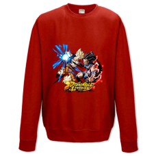 Sweatshort with Print Dragon Ball Fighters Print - XS  red