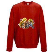 Sweatshort with Print Dragon Ball Fighter - XS  red