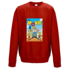 Sweatshort with Print The Simpsons Movie - XS  red