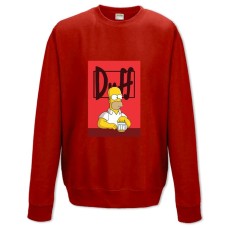 Sweatshort with Print The Simpsons Homer Duff Beer - XS  red