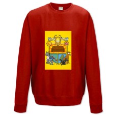 Sweatshort with Print The Simpsons Nacion Simpson - XS  red
