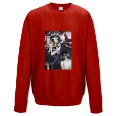 Свитшот с принтом Оверлорд И Альбедо - XS красный