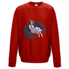 Свитшот с принтом Оверлорд Альбедо Герой - XS красный