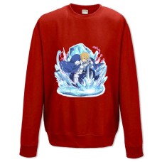 Sweatshort with Print Sword Art Online Eugeo - XS  red