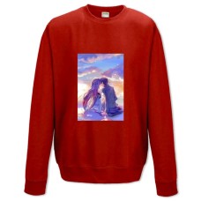 Sweatshort with Print Sword Art Online Love - XS  red