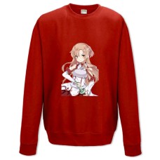 Sweatshort with Print Sword Art Online Asuna Girl Hero - XS  red