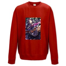 Sweatshort with Print Sword Art Online Girl Print - XS  red