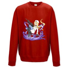 Sweatshort with Print Sword Art Online Alice Fighter - XS  red