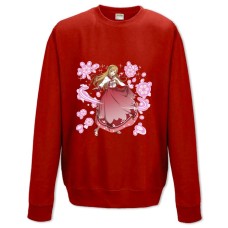 Sweatshort with Print Sword Art Online Girl Pink Print - XS  red