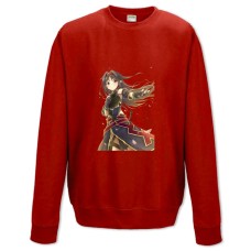 Sweatshort with Print Sword Art Online Beautiful Girl Hero - XS  red
