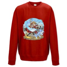 Sweatshort with Print Sword Art Online Fighter Master - XS  red