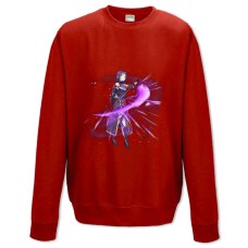 Sweatshort with Print Sword Art Online Pink Print Hero Girl - XS  red