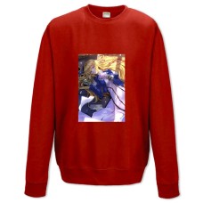 Sweatshort with Print Violet Evergarden Lonely Girl - XS  red