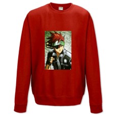 Sweatshort with Print D.Gray-Man Lavi Bookman - XS  red