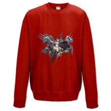 Sweatshort with Print Azur Lane Hero Print 0008 - XS  red