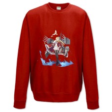 Sweatshort with Print Azur Lane Hero Print 0060 - XS  red