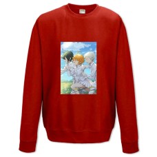 Sweatshort with Print The Promised Neverland Heroes - XS  red