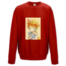 Sweatshort with Print The Promised Neverland Hero - XS  red