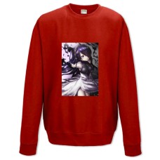 Свитшот с принтом Последний Серафим Асурамару - XS красный