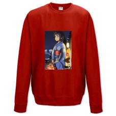 Sweatshort with Print Your Name Beautiful Mitsuha Miyamizu - XS  red