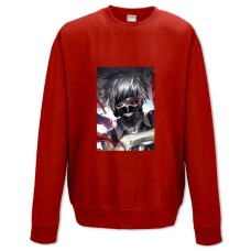 Sweatshort with Print Tokyo Ghoul Ken Kaneki - XS  red