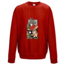 Sweatshort with Print Tonari No Totoro Amazing Heroes - XS  red