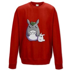 Sweatshort with Print Tonari No Totoro Cute Heroes - XS  red